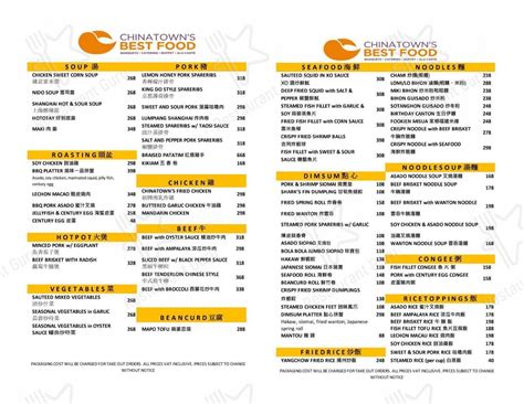 bocca quezon city menu|Chinatown's Best Food, Quezon City .